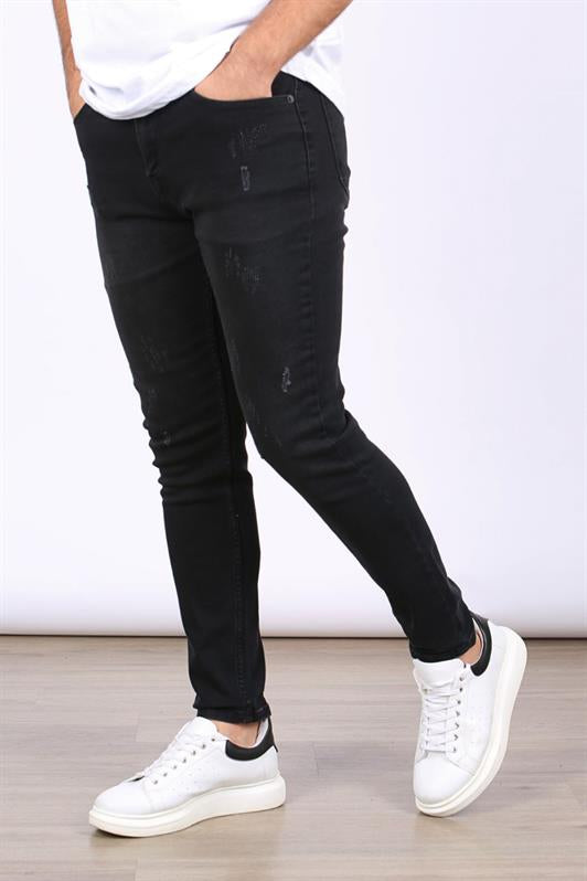 Skinny Fit Siyah Erkek Jean 5712