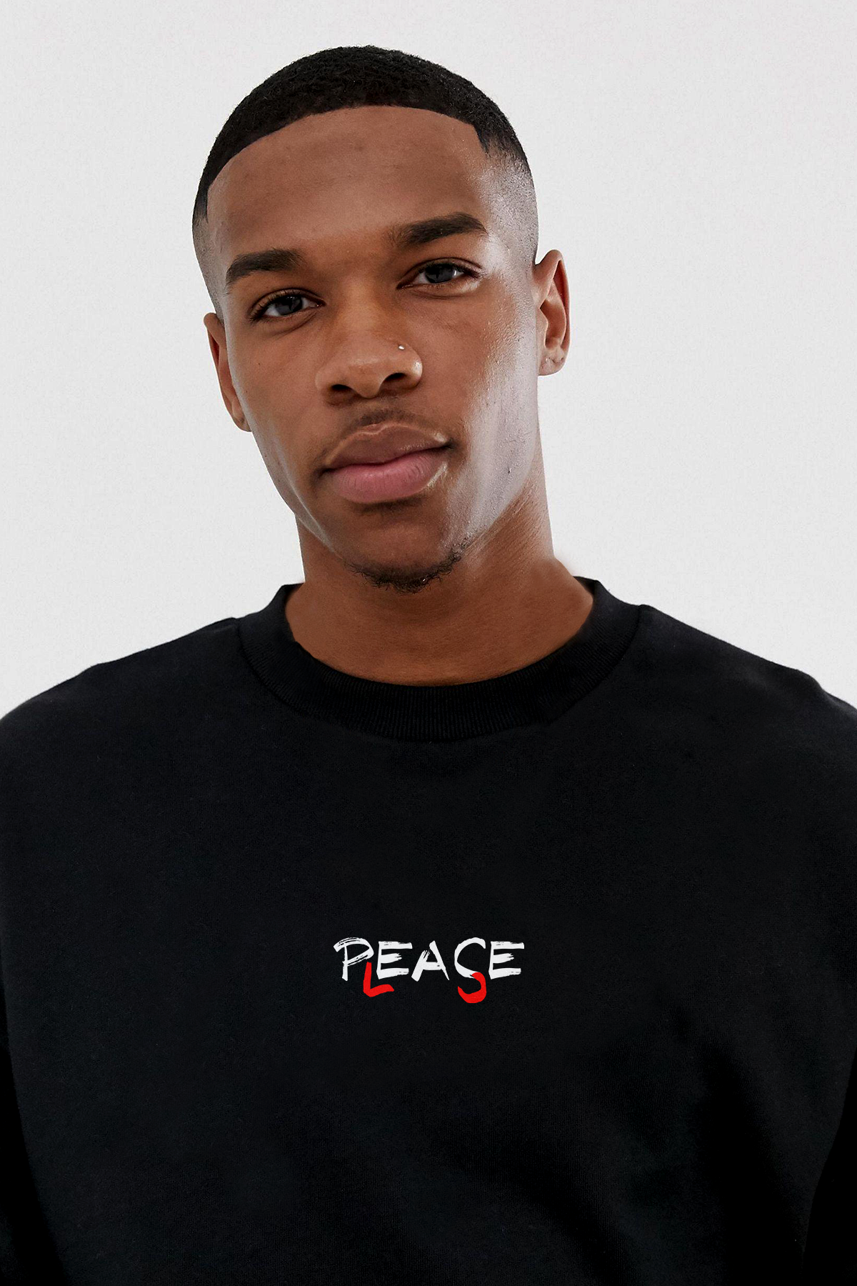 Peace Please Oversize Erkek Sweatshirt