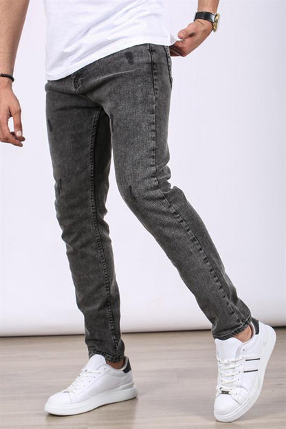 Skinny Fit Siyah Erkek Jean 5680