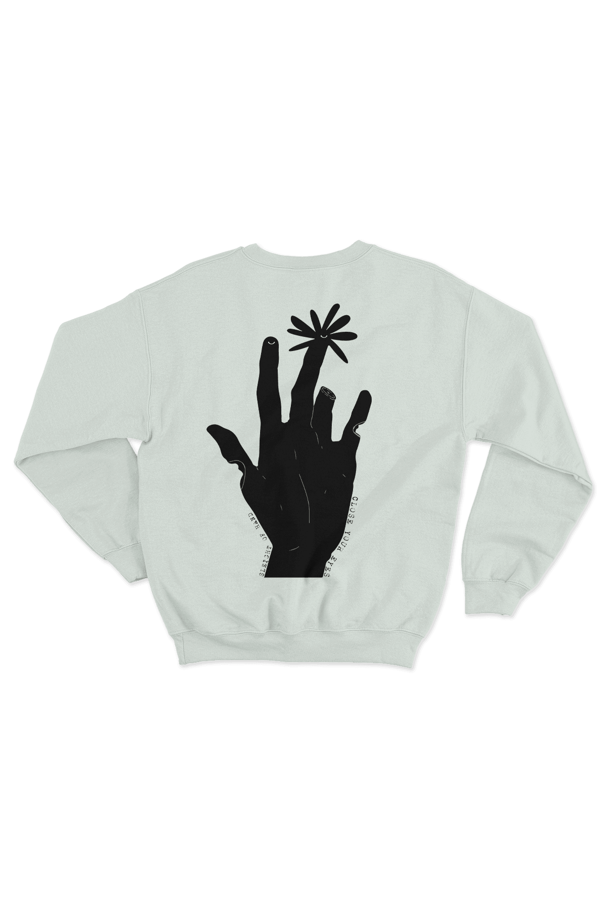 Sleight Of Hand Oversize Erkek Sweatshirt - PΛSΛGE