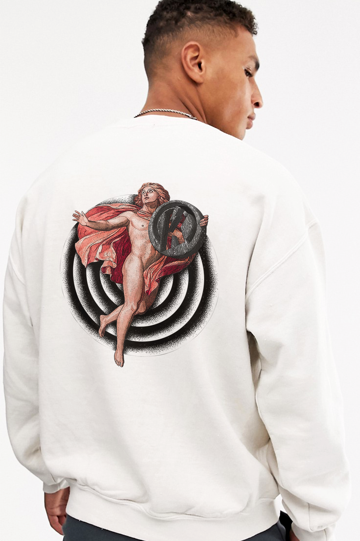 Guido Reni Oversize Erkek Sweatshirt