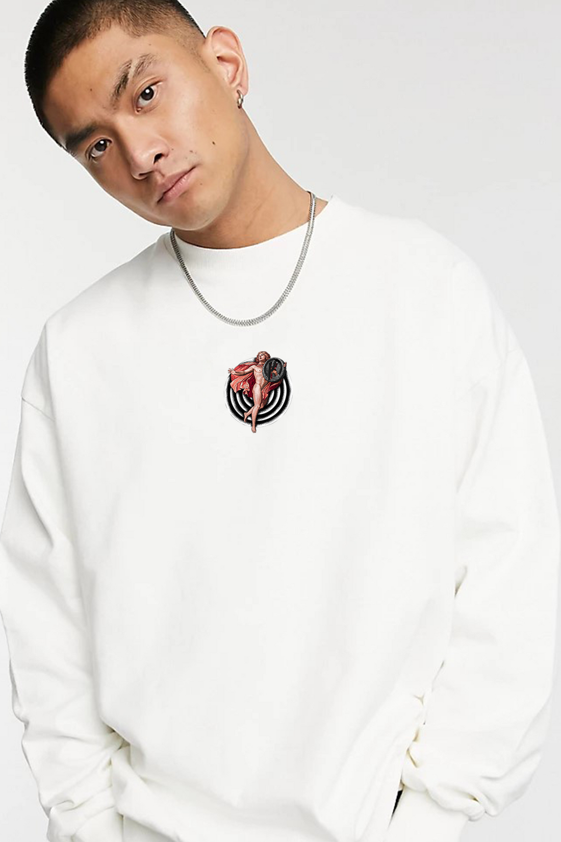 Guido Reni Oversize Erkek Sweatshirt