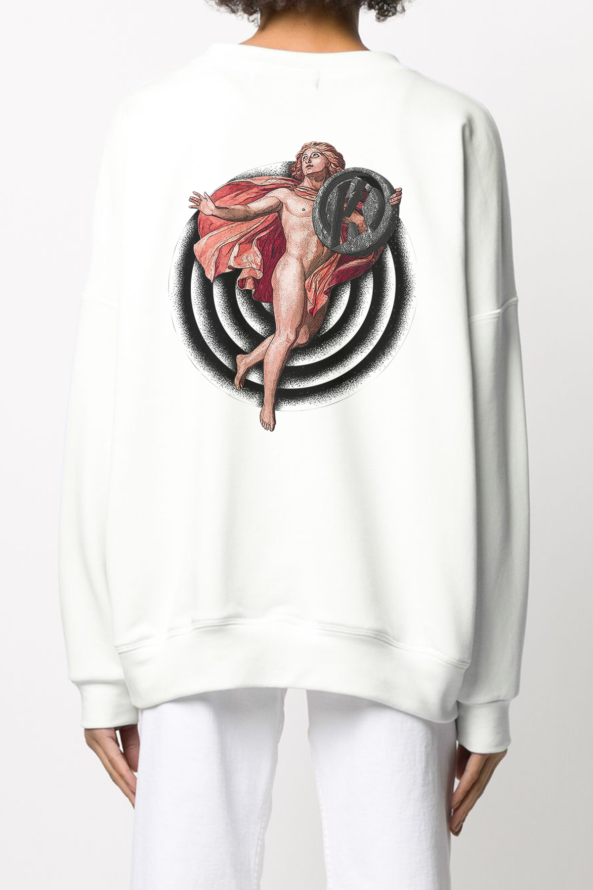 Guido Reni Oversize Kadın Sweatshirt
