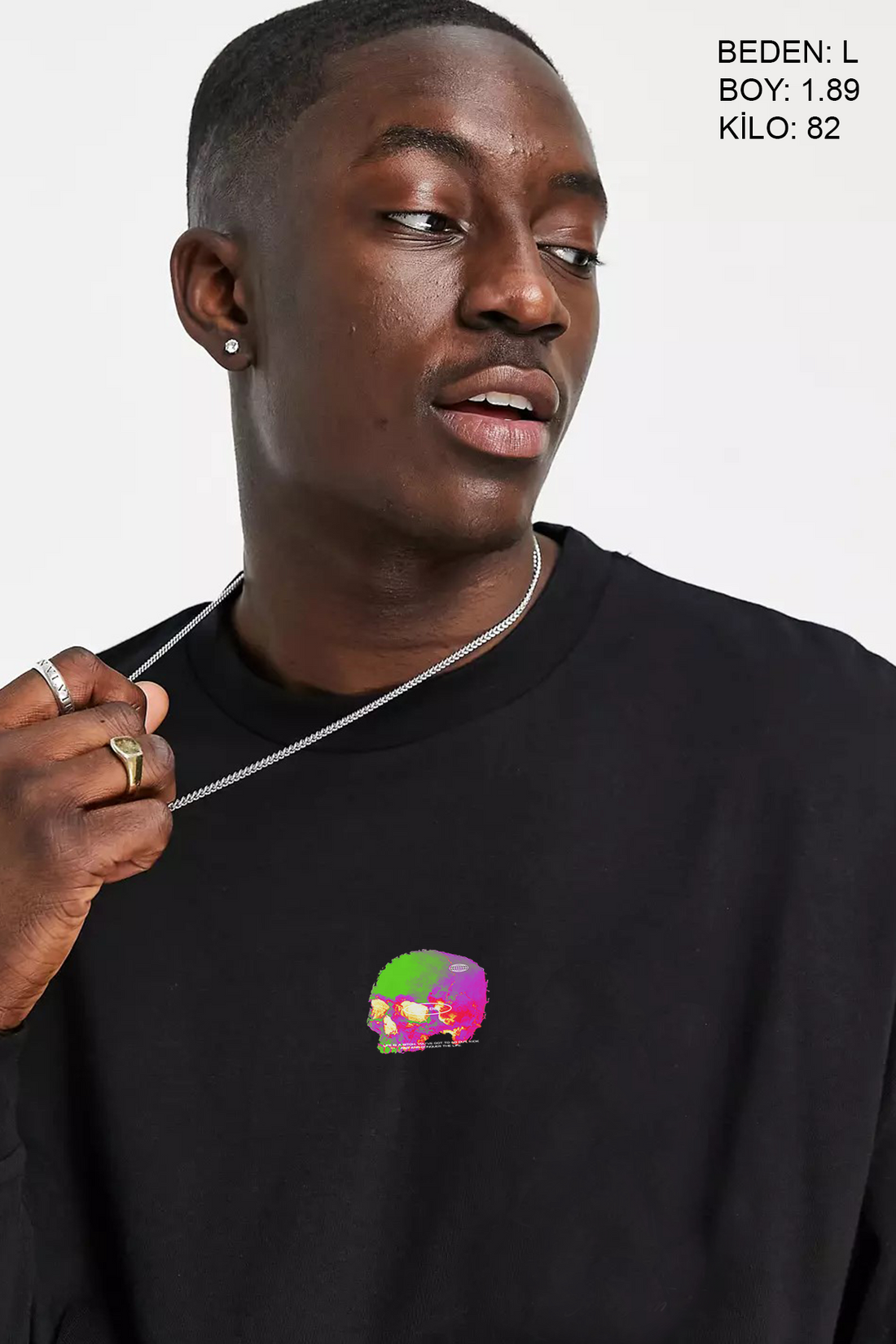 High End Oversize Erkek Sweatshirt