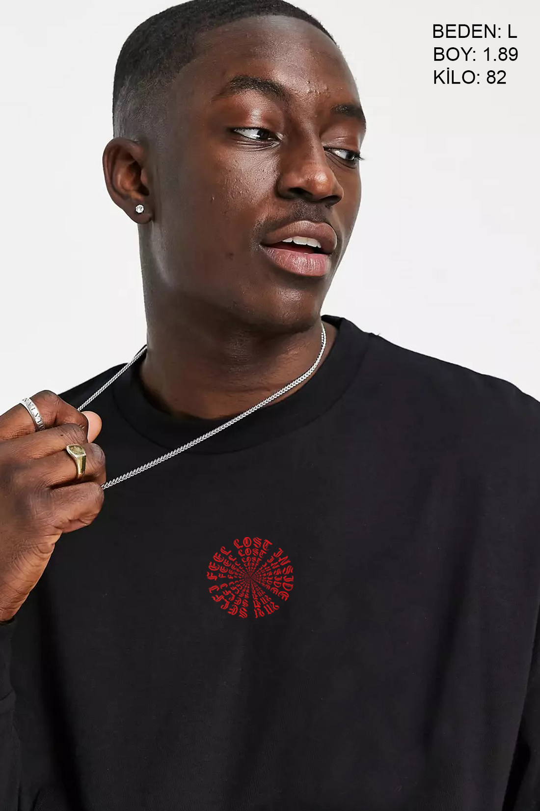 Feel Lost Oversize Erkek Sweatshirt