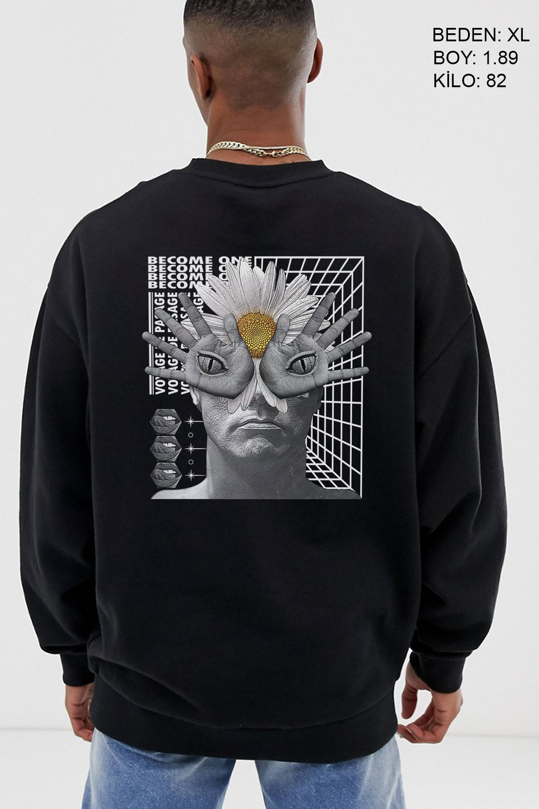 Become One Oversize Erkek Sweatshirt