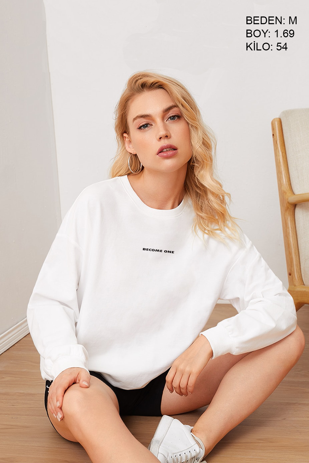 Become One Oversize Kadın Sweatshirt
