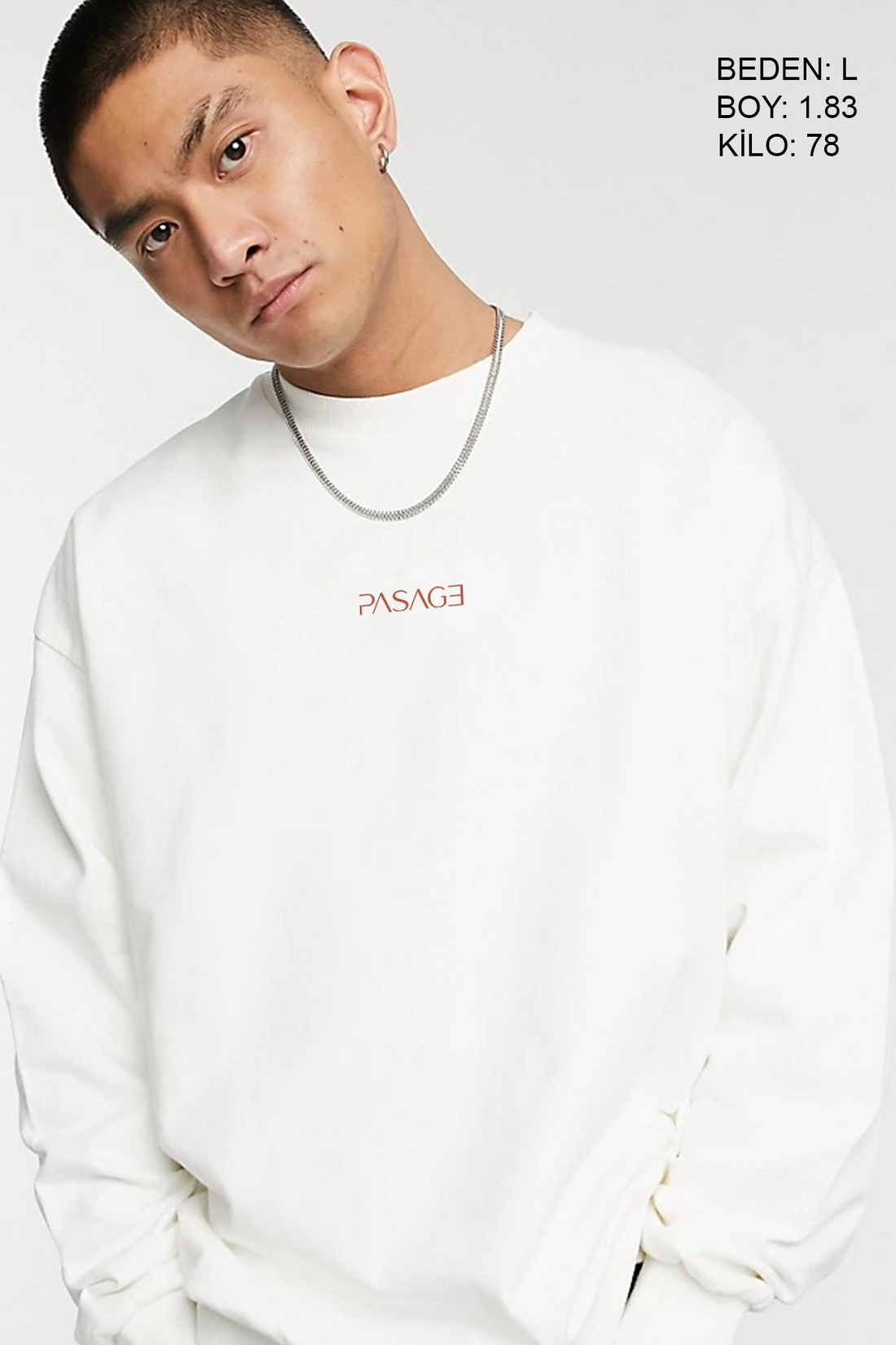 Sentor Oversize Erkek Sweatshirt