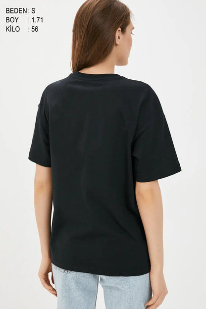 4x4 Offroad Oversize Kadın Tişört - PΛSΛGE