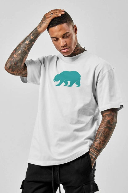 Blue Bear Oversize Erkek Tişört PΛSΛGE