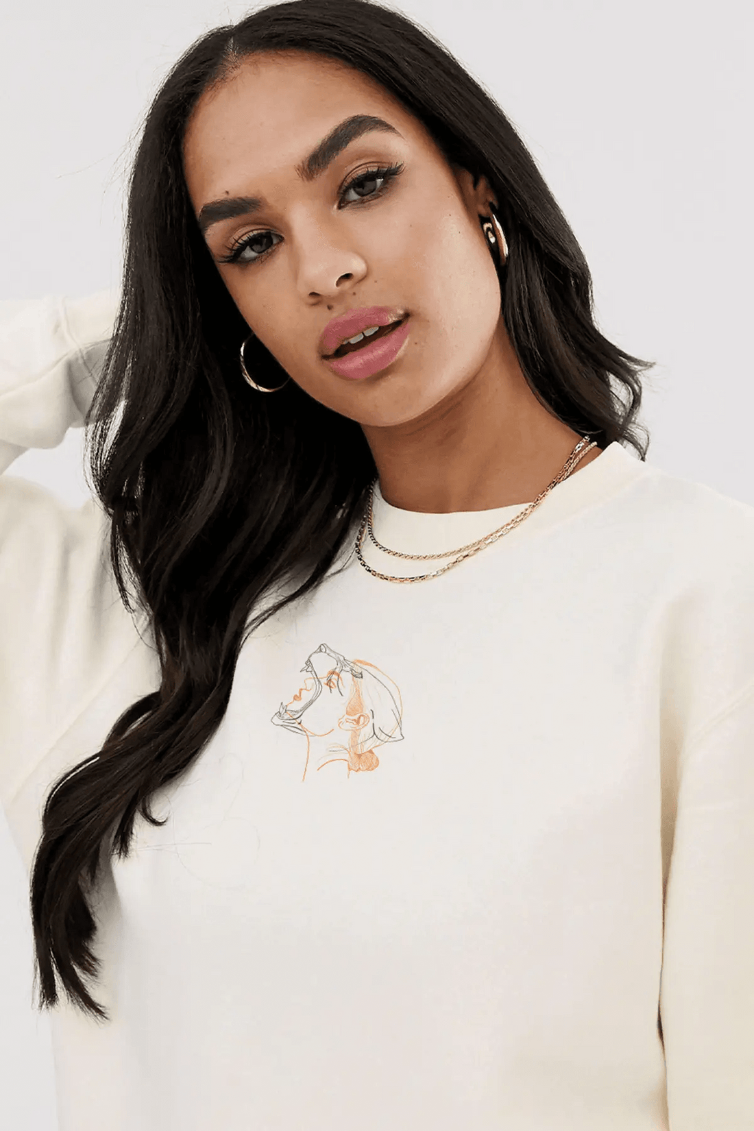 Femme Forte Oversize Kadın Sweatshirt PΛSΛGE
