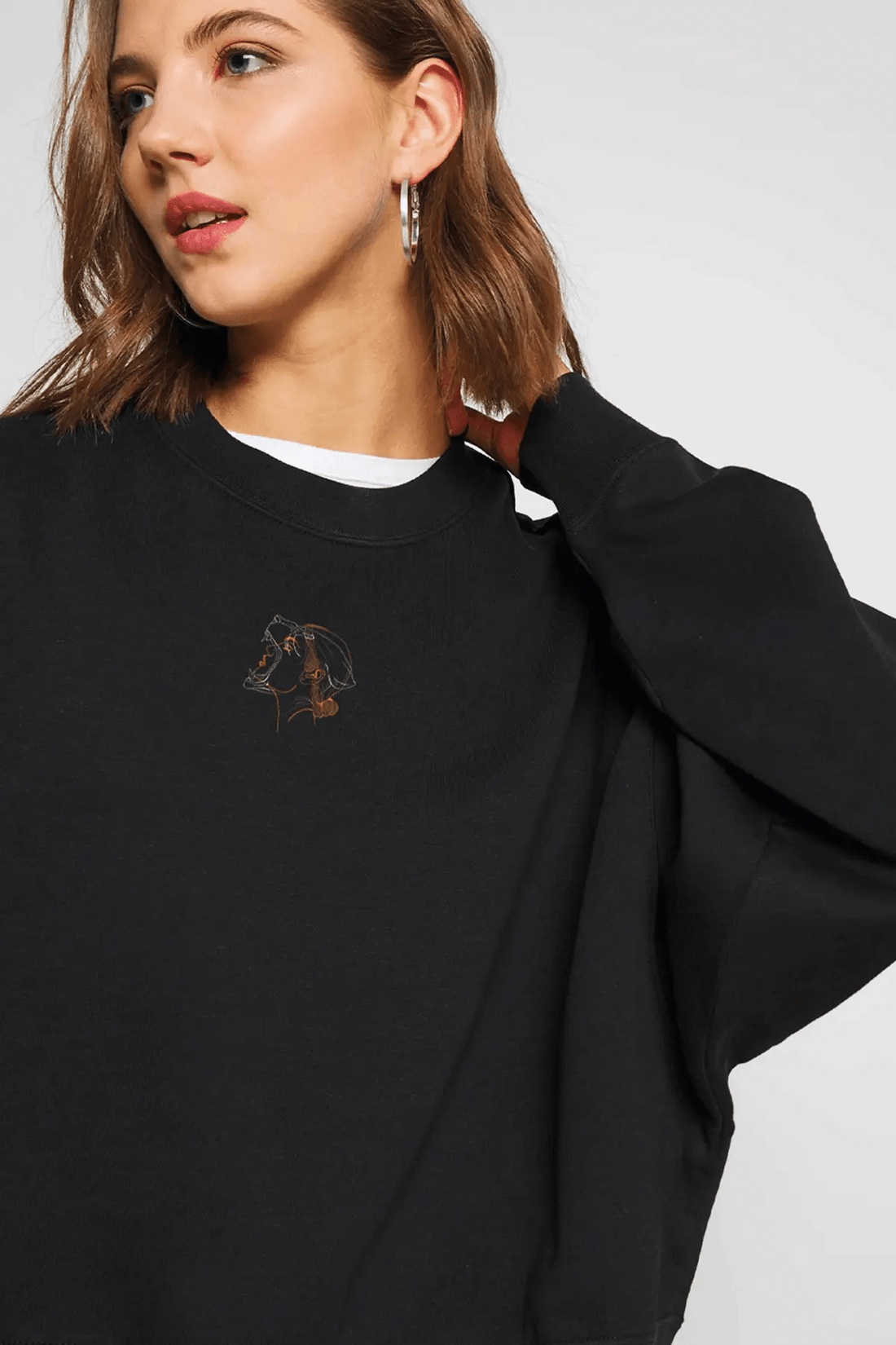 Femme Forte Oversize Kadın Sweatshirt PΛSΛGE
