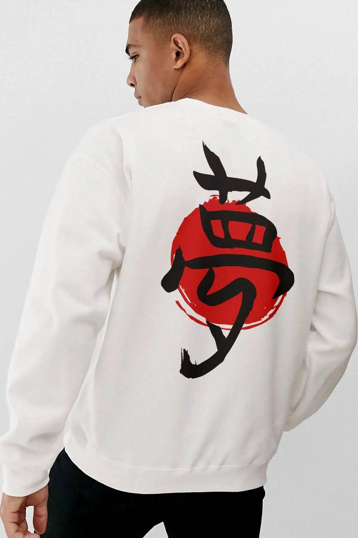 JAPAN MOOD 'DREAM' Oversize Erkek Sweatshirt PΛSΛGE