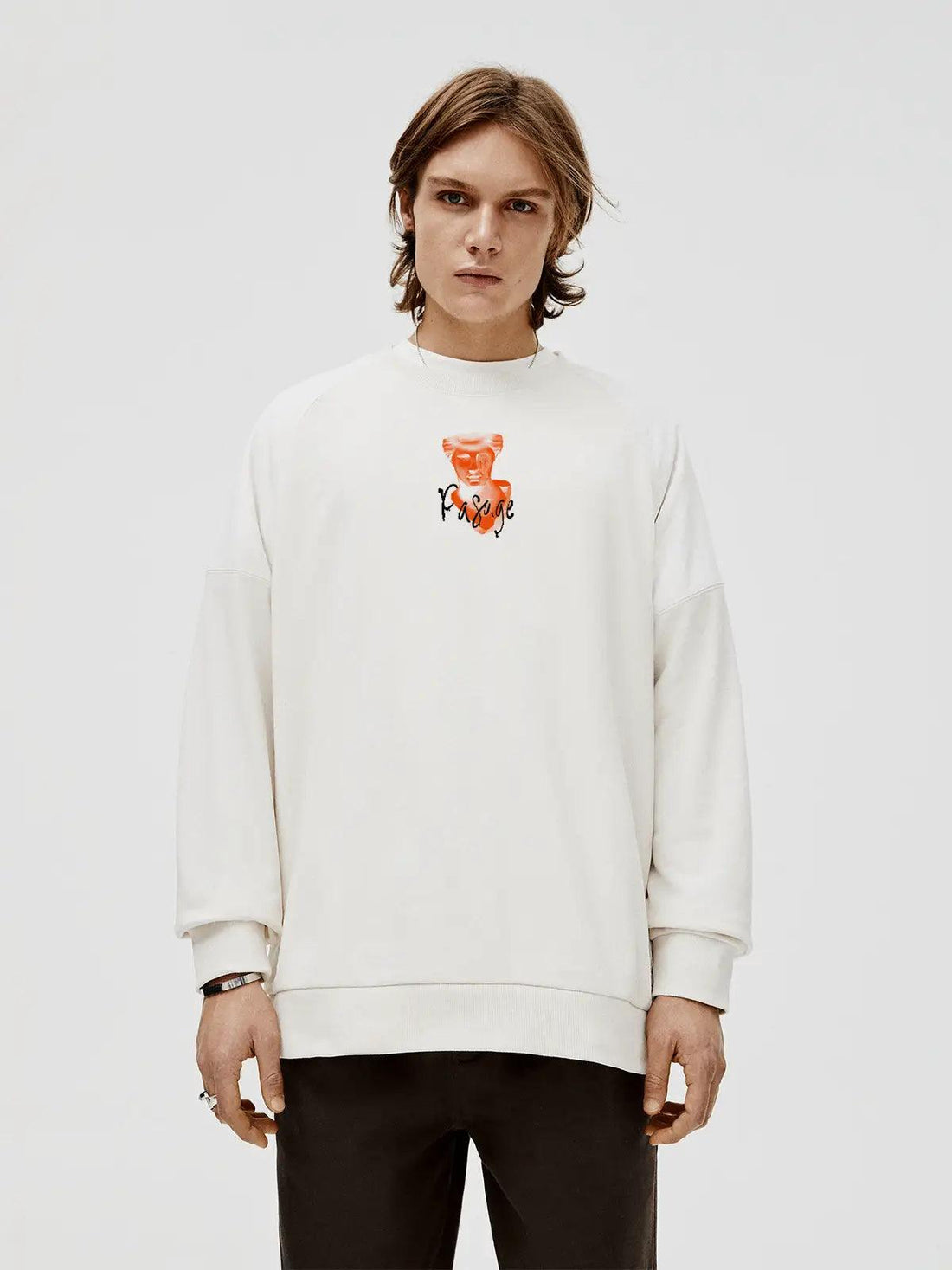 Metis Oversize Erkek Sweatshirt PΛSΛGE