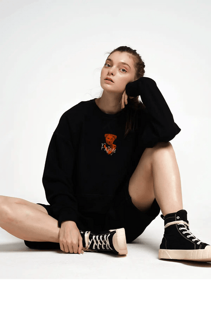 Metis Oversize Kadın Sweatshirt PΛSΛGE