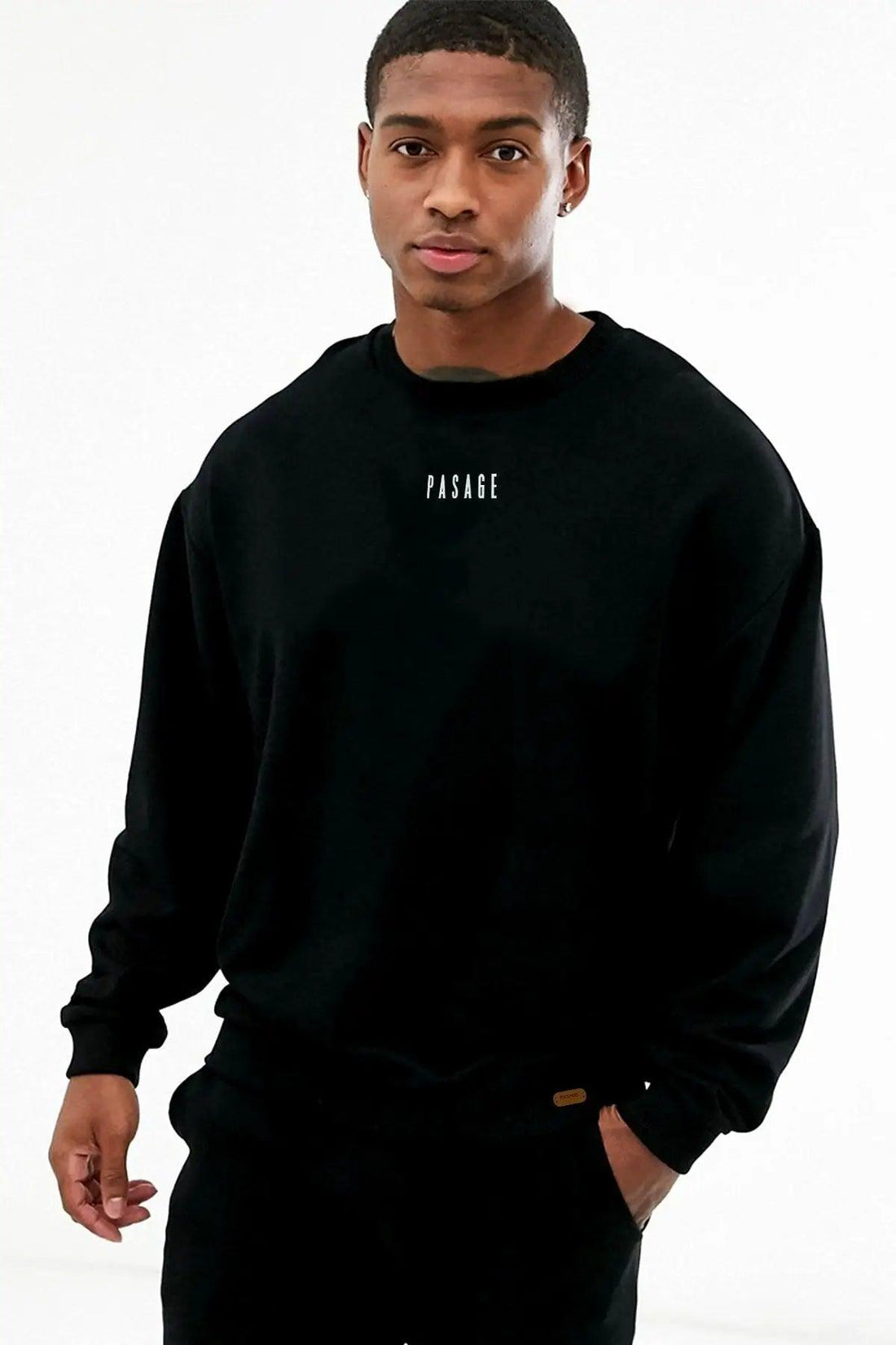 Mid Pasage Oversize Erkek Sweatshirt PΛSΛGE