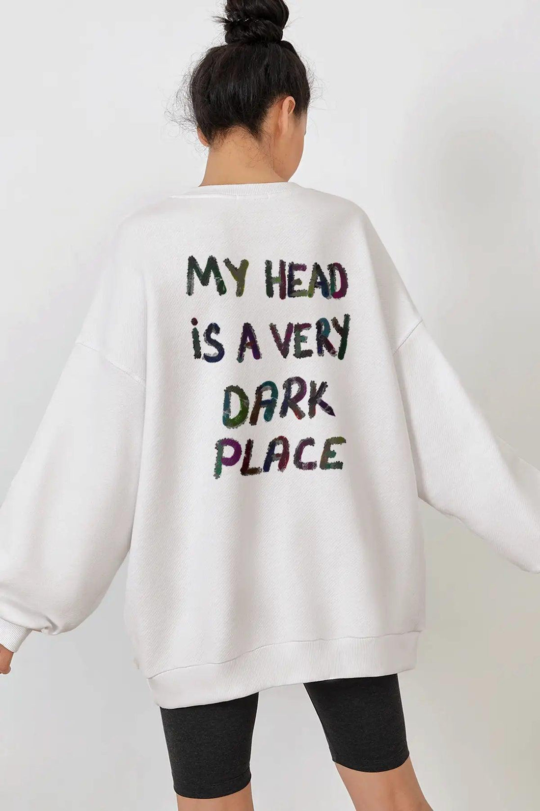 Murky Oversize Kadın Sweatshirt PΛSΛGE