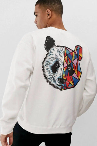 Panda Oversize Erkek Sweatshirt PΛSΛGE