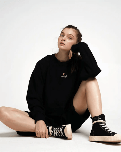 ROLLING STONES Oversize Kadın Sweatshirt PΛSΛGE