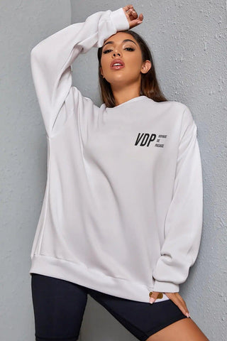 Square Oversize Kadın Sweatshirt PΛSΛGE