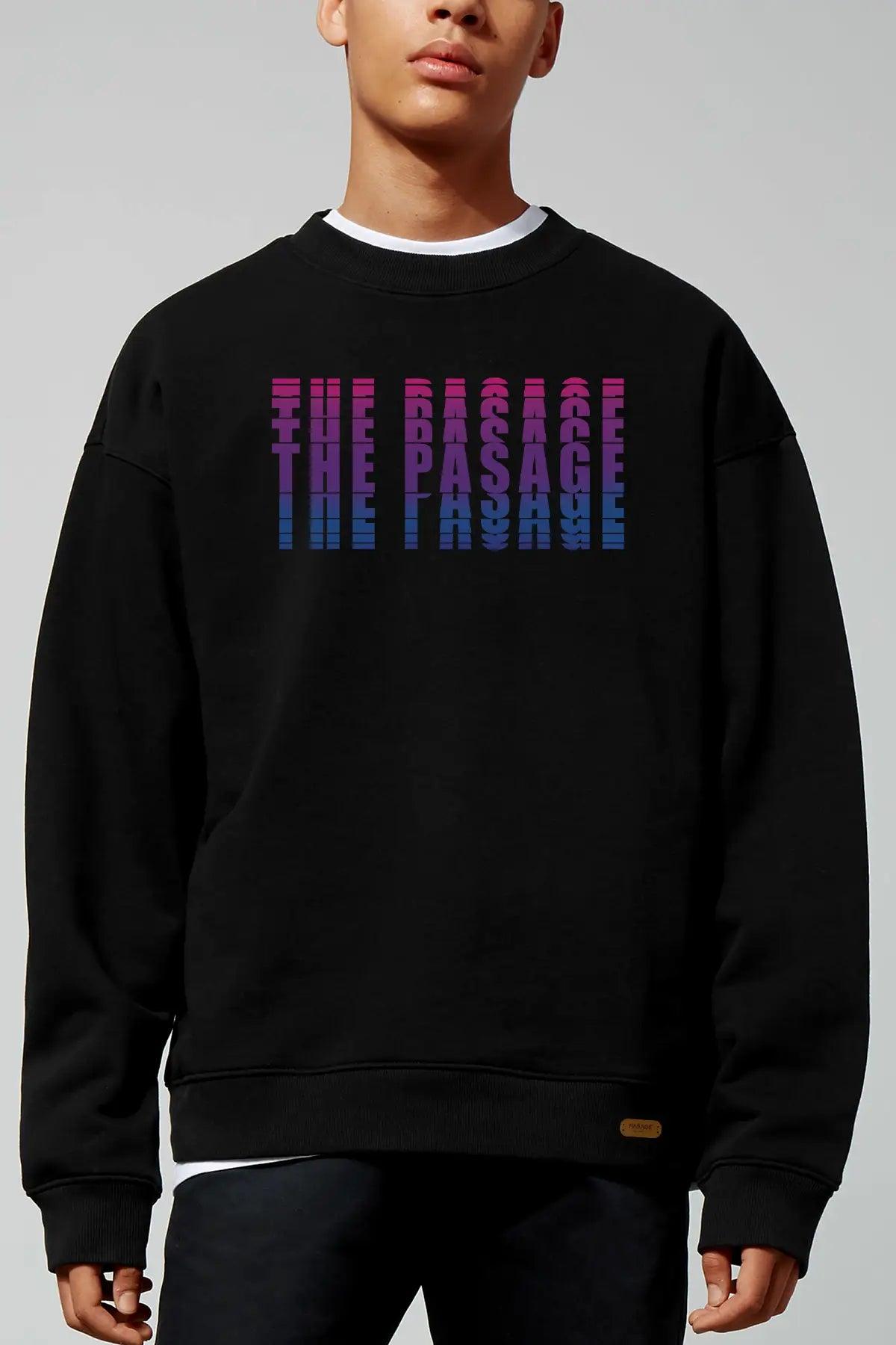 The Pasage Oversize Erkek Sweatshirt PΛSΛGE