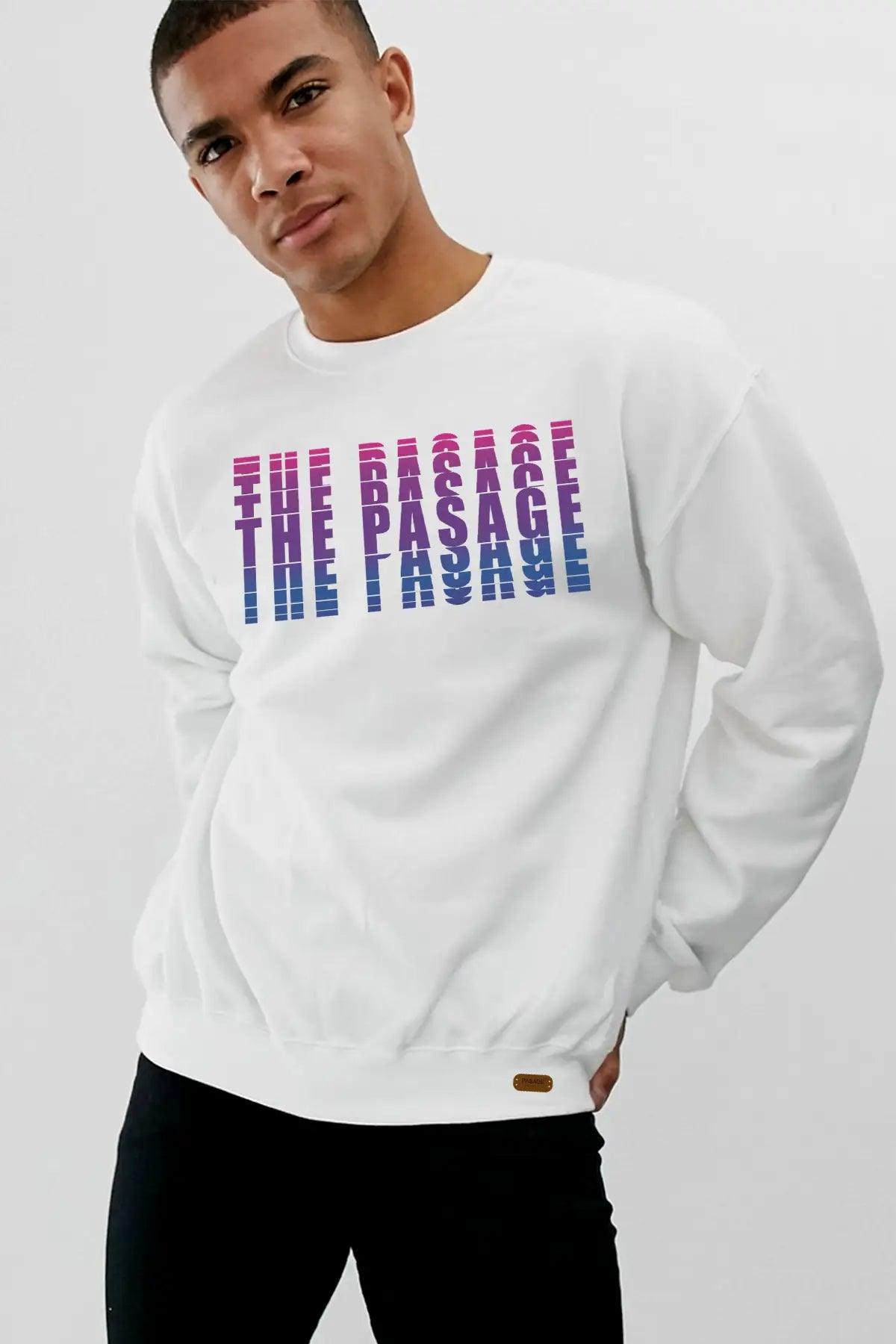 The Pasage Oversize Erkek Sweatshirt PΛSΛGE