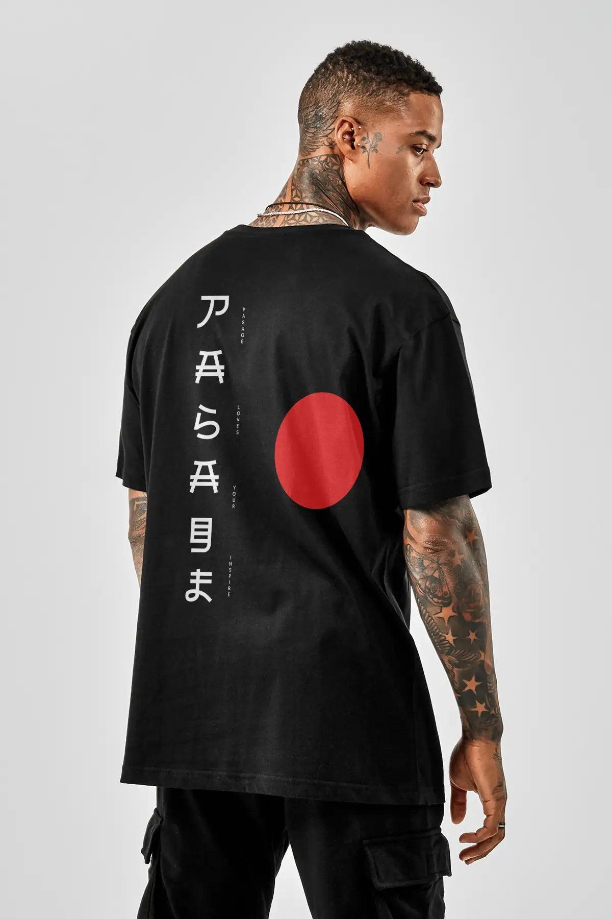 Tokyo Taio Oversize Kadın Tişört PΛSΛGE