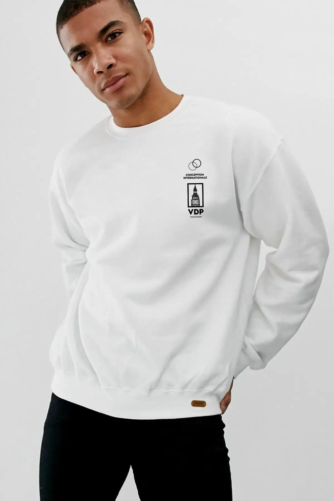 Wined Oversize Erkek Sweatshirt PΛSΛGE