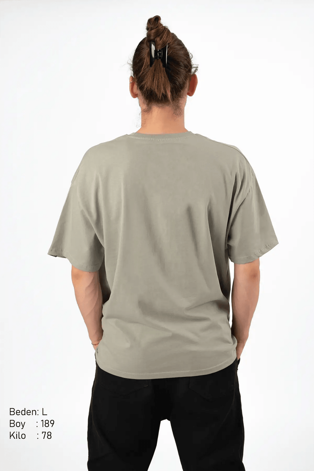 Wined Pastel Yeşil Oversize Erkek Tişört PΛSΛGE