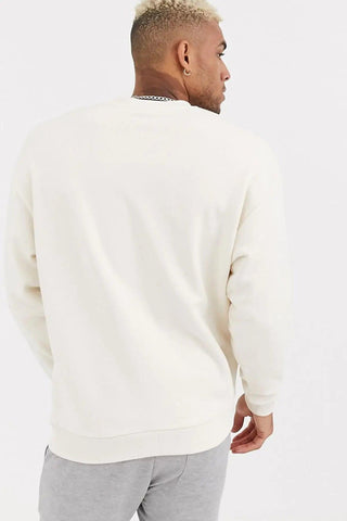 Linear LA Oversize Erkek Sweatshirt - PΛSΛGE