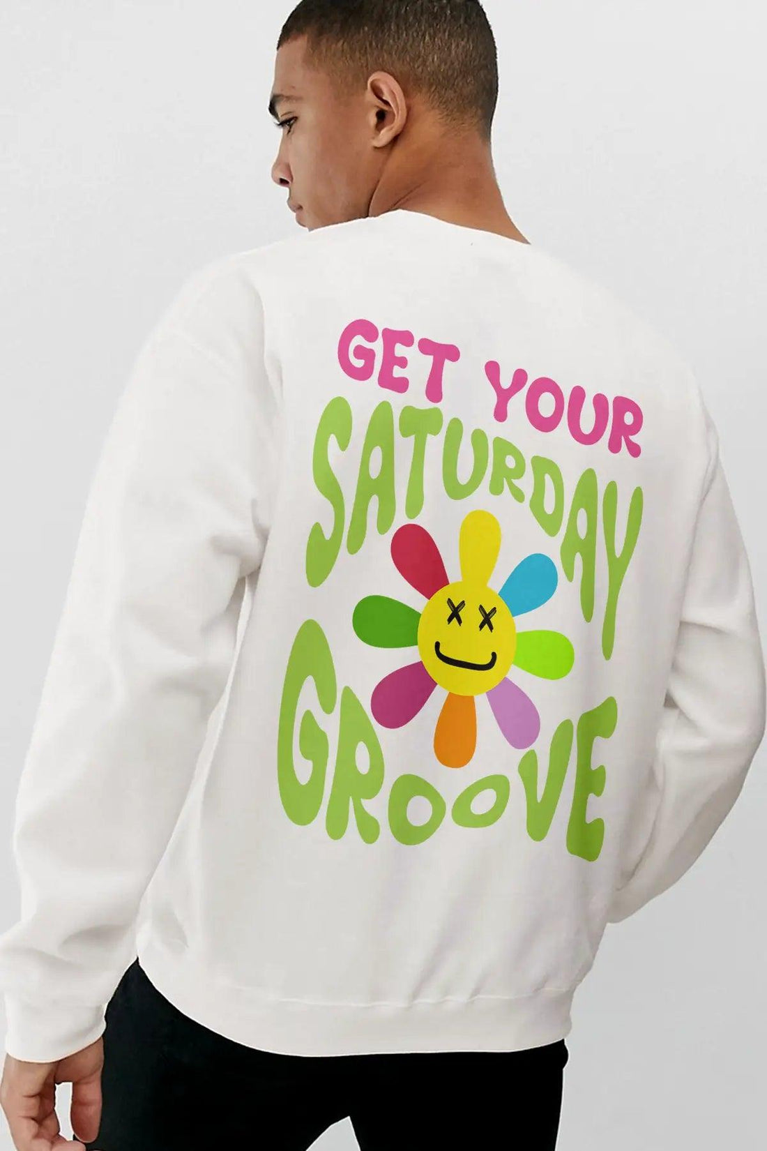 Saturday Oversize Erkek Sweatshirt - PΛSΛGE