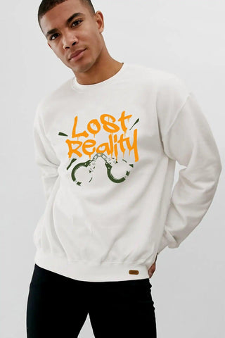 Lost Reality Oversize Erkek Sweatshirt - PΛSΛGE