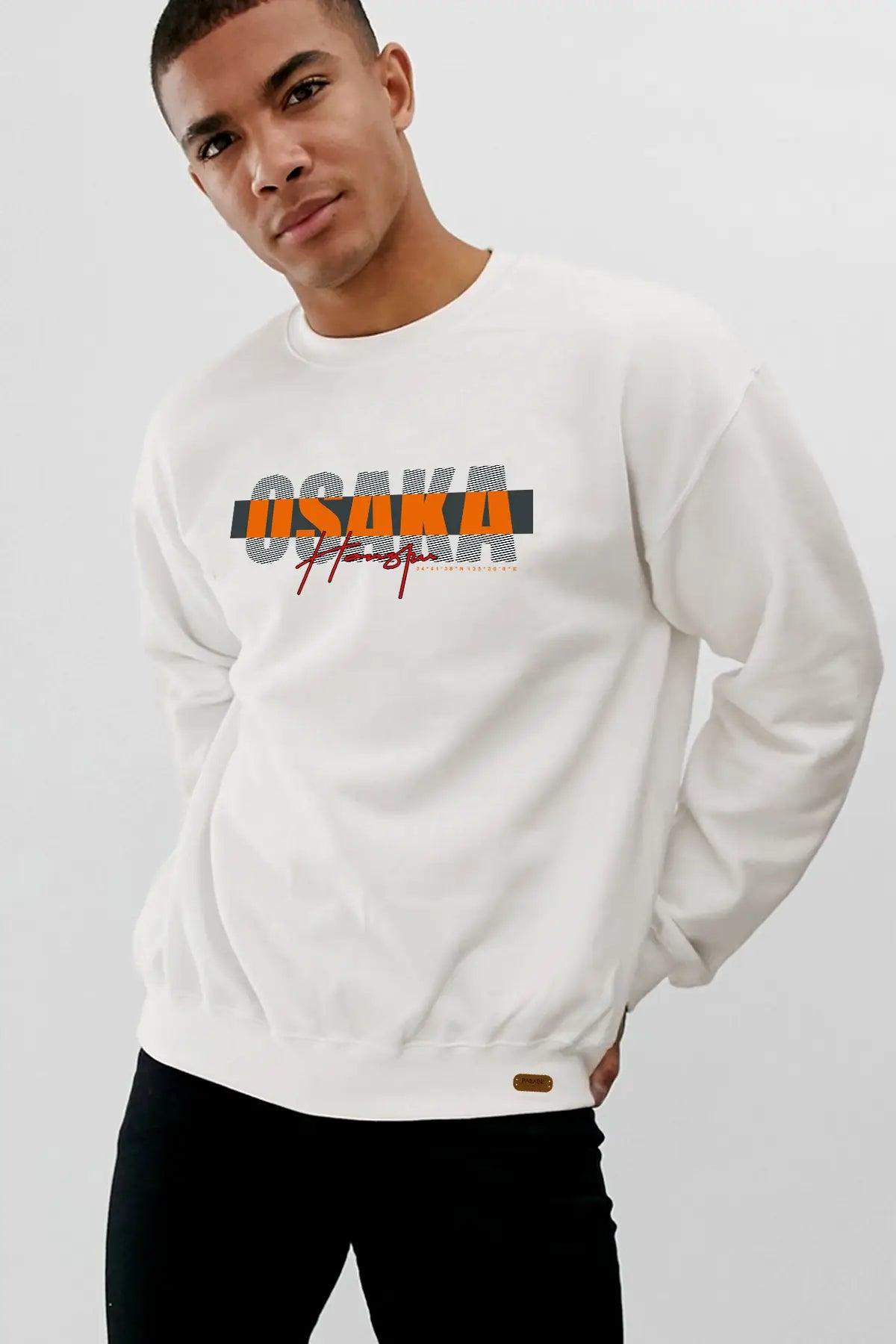 Osaka Oversize Erkek Sweatshirt - PΛSΛGE