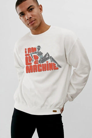 Love Machine Oversize Erkek Sweatshirt - PΛSΛGE