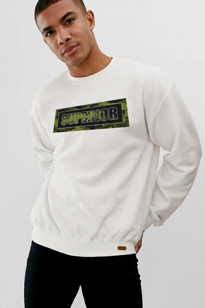 Superior Oversize Erkek Sweatshirt - PΛSΛGE