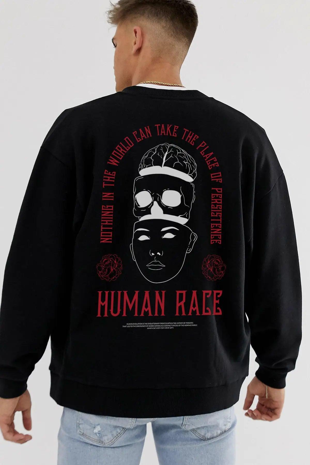 Human Race Oversize Erkek Sweatshirt - PΛSΛGE