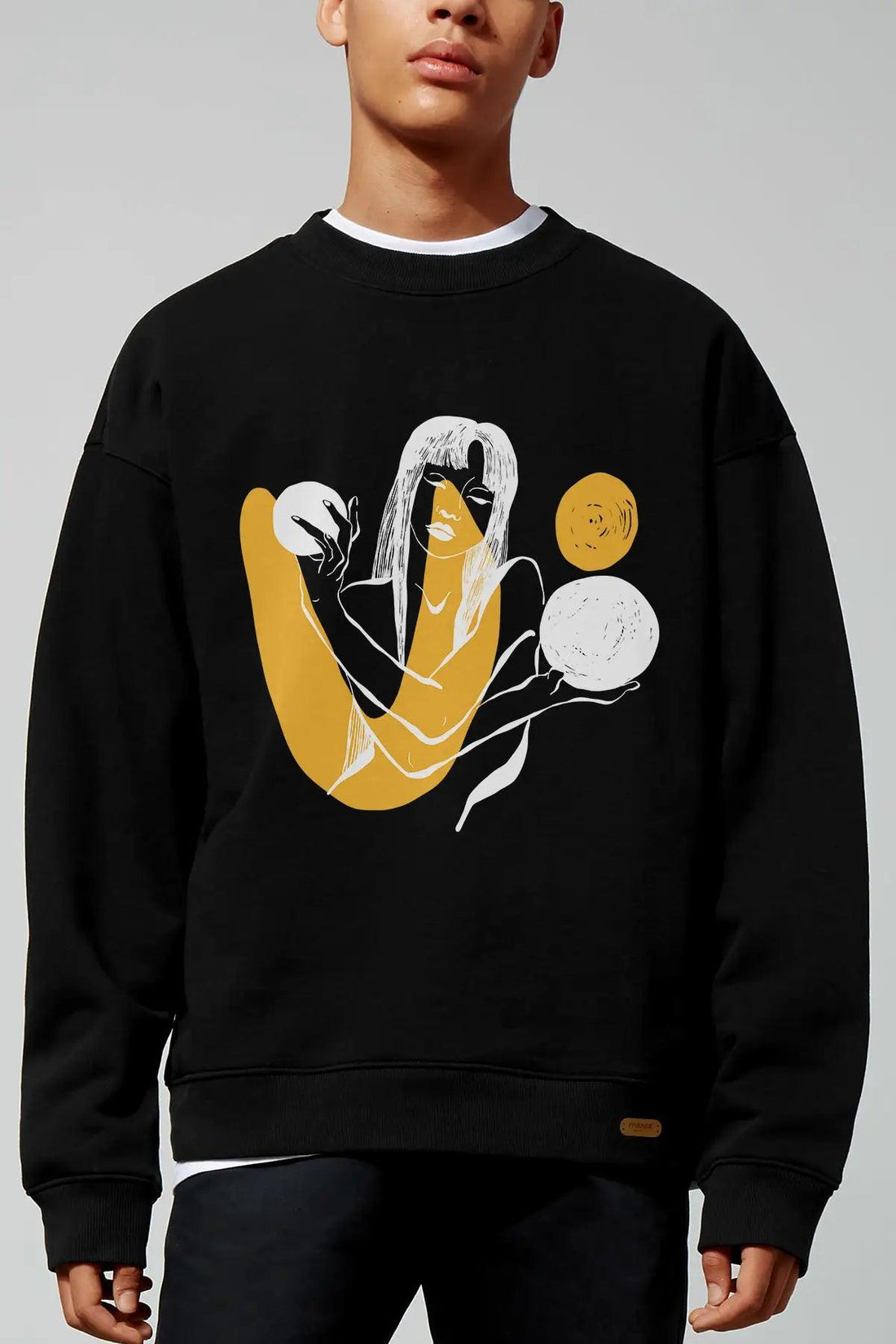 Material Woman Oversize Erkek Sweatshirt - PΛSΛGE