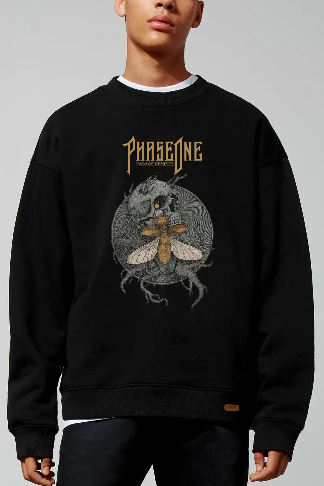 Phase One Oversize Erkek Sweatshirt - PΛSΛGE