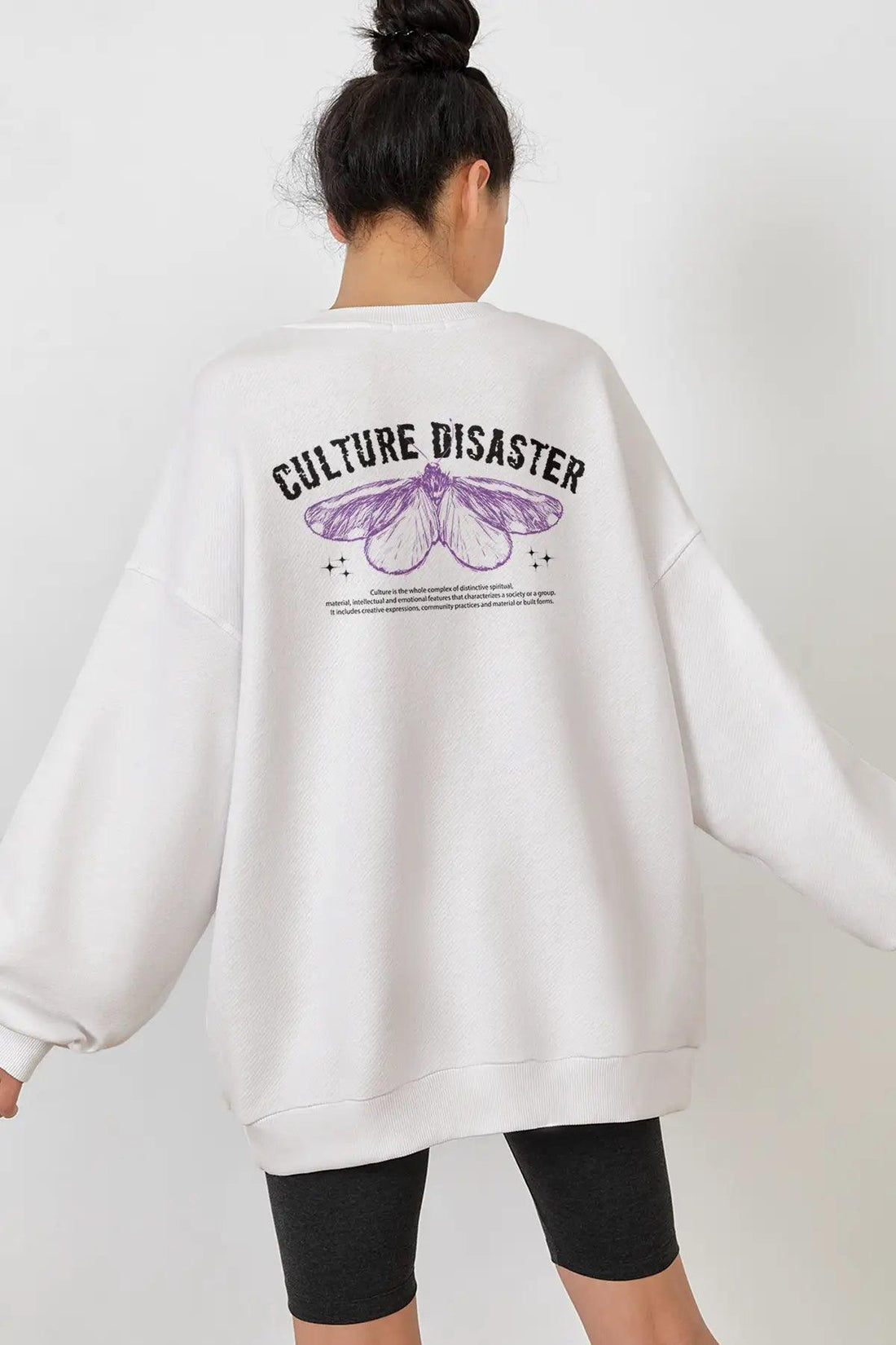 Culture Disaster Overize Kadın Sweatshirt - PΛSΛGE