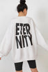 Eternity Oversize Kadın Sweatshirt - PΛSΛGE