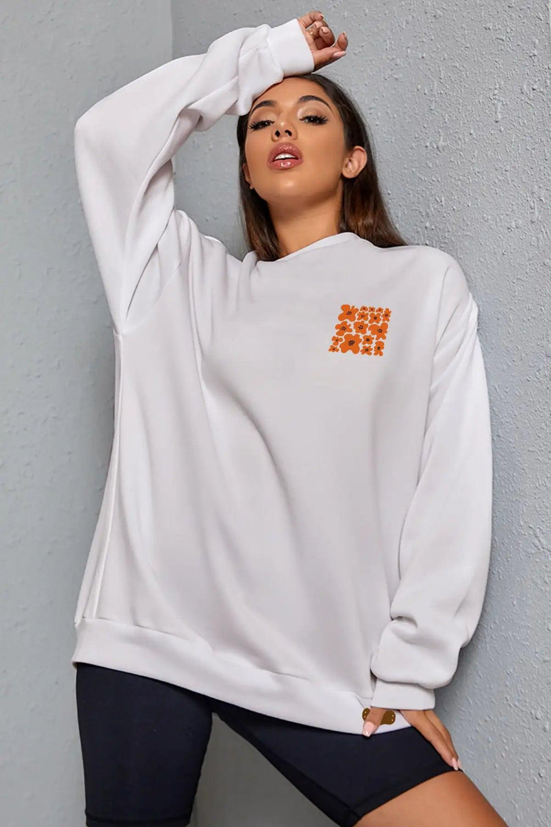 Self Future Oversize Kadın Sweatshirt - PΛSΛGE