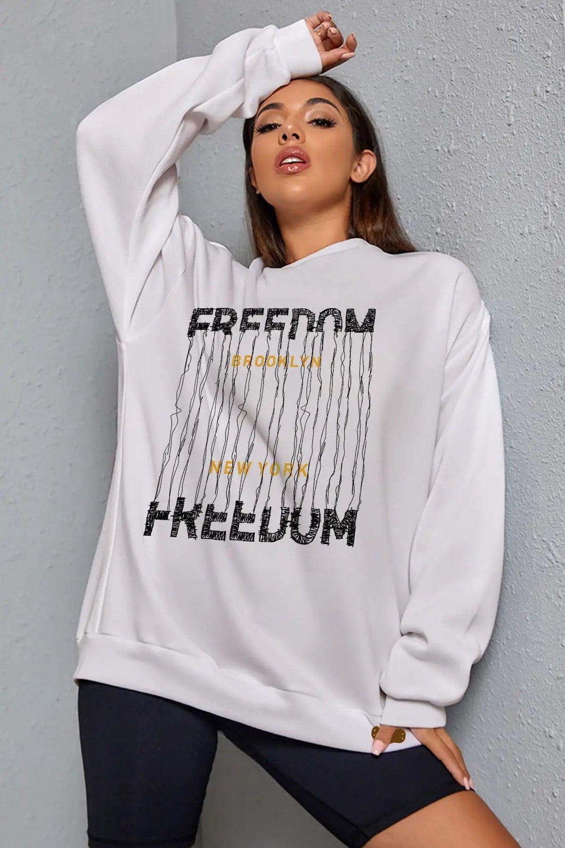 Liberty Oversize Kadın Sweatshirt - PΛSΛGE