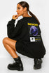 The Moon Oversize Kadın Sweatshirt - PΛSΛGE