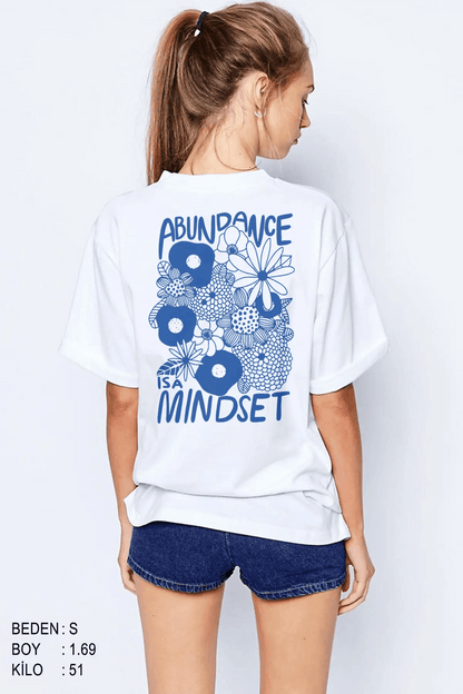 Mindset Oversize Kadın Tişört - PΛSΛGE