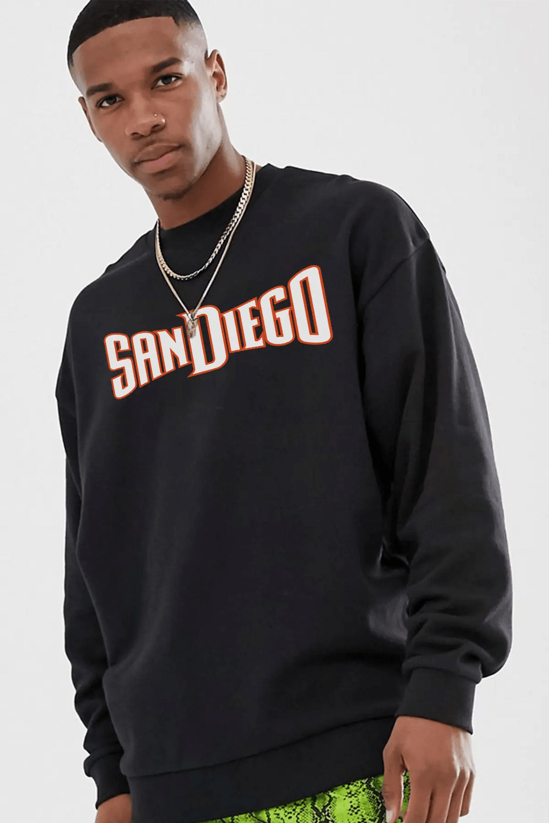 Sandiego Oversize Erkek Sweatshirt - PΛSΛGE