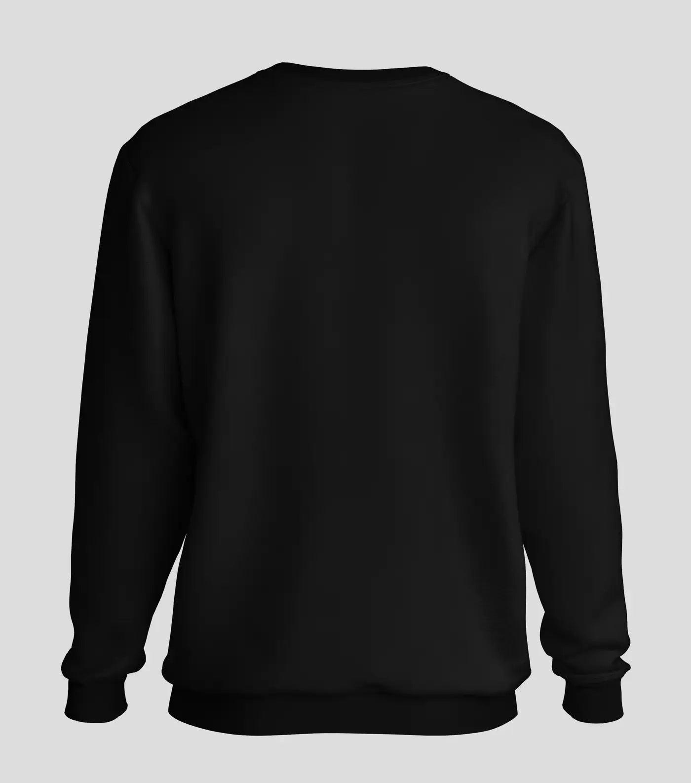 Kendin Tasarla Siyah Oversize Sweatshirt - PΛSΛGE