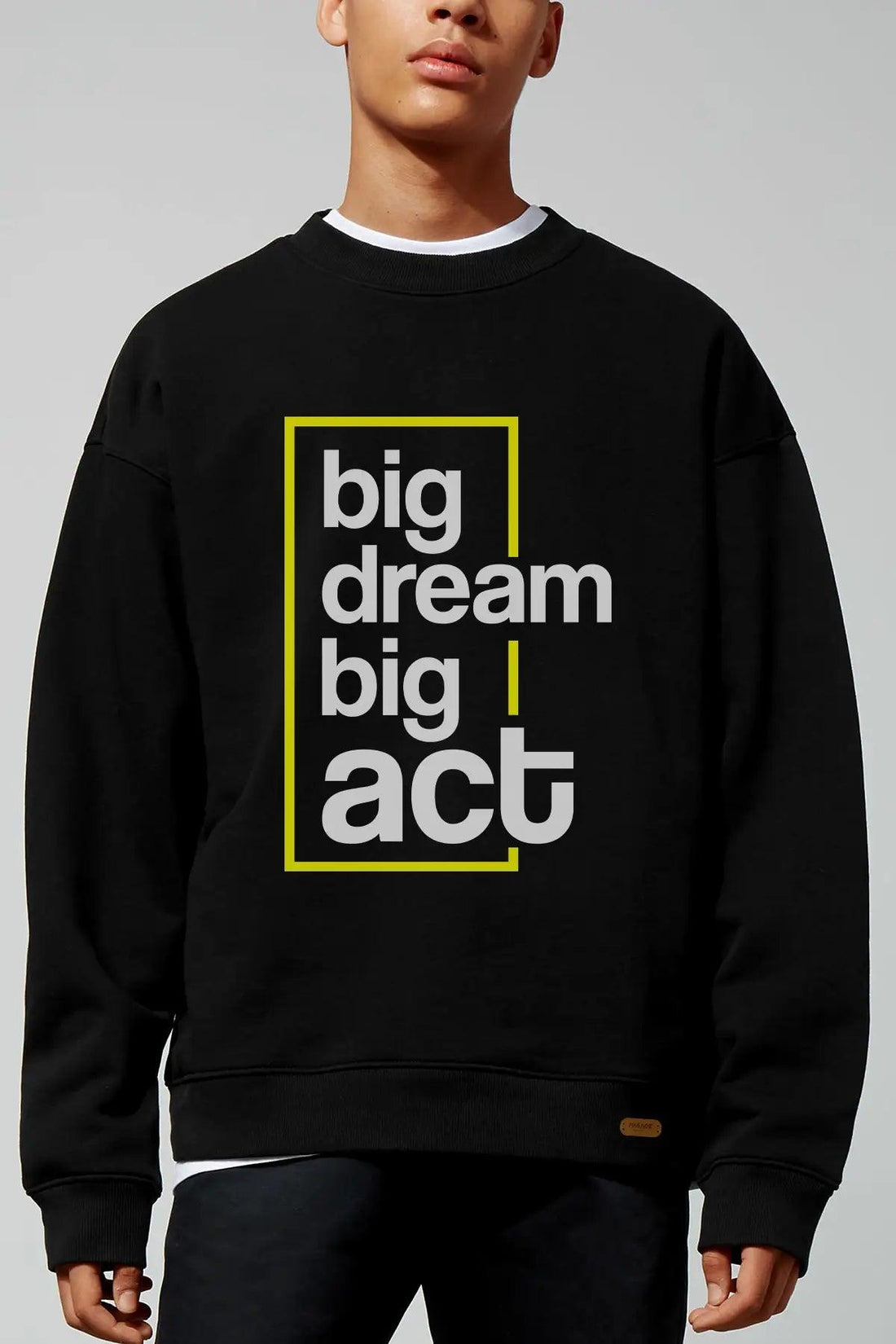 Big Dream Oversize Erkek Sweatshirt - PΛSΛGE