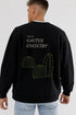 Cactus Oversize Erkek Sweatshirt - PΛSΛGE