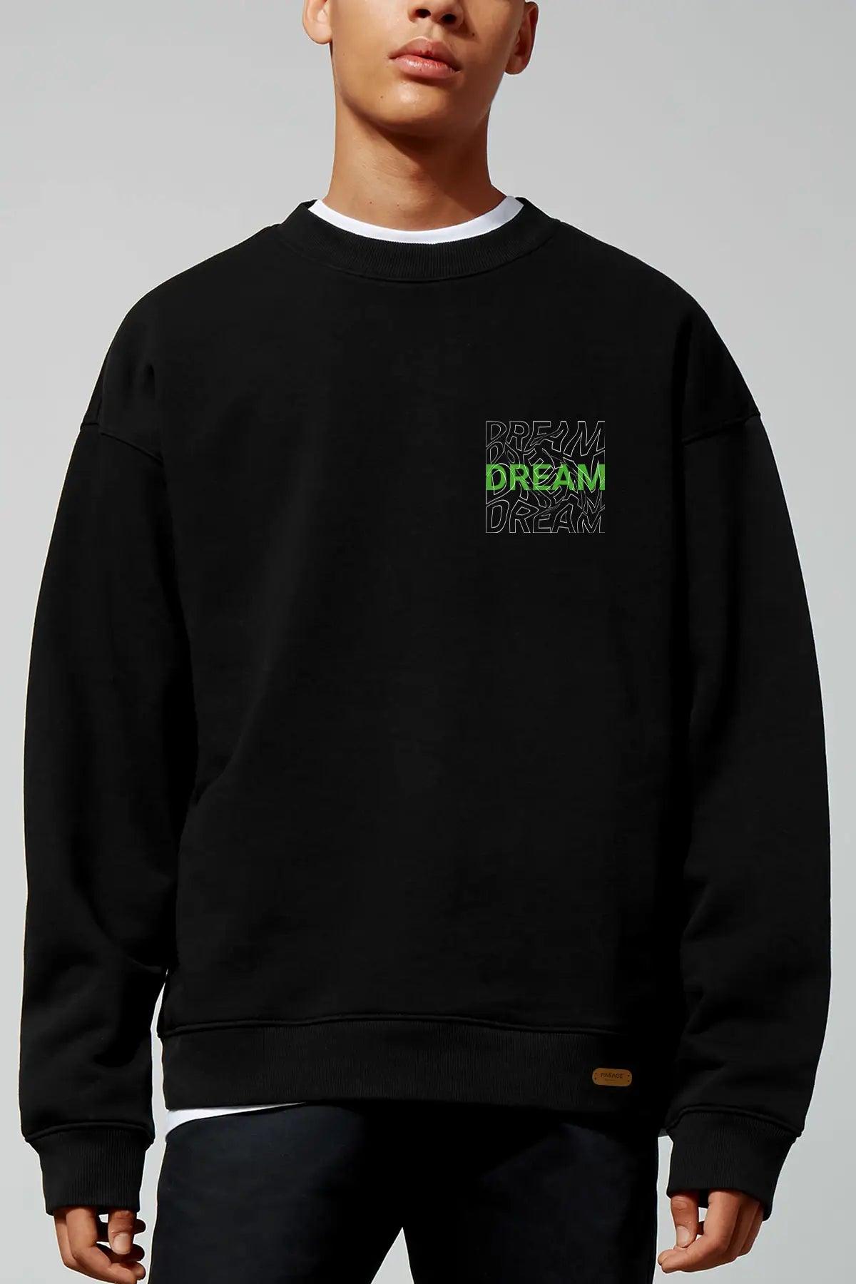 Dreamer Oversize Erkek Sweatshirt - PΛSΛGE