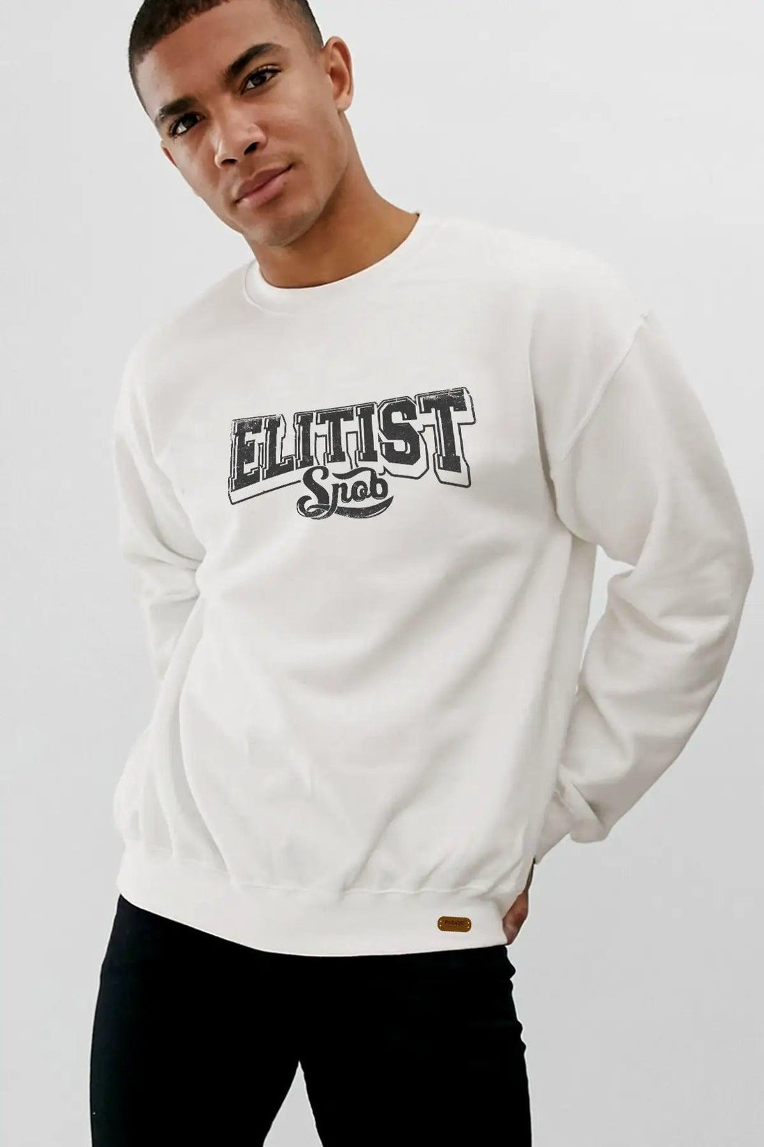 Elitist Oversize Erkek Sweatshirt - PΛSΛGE